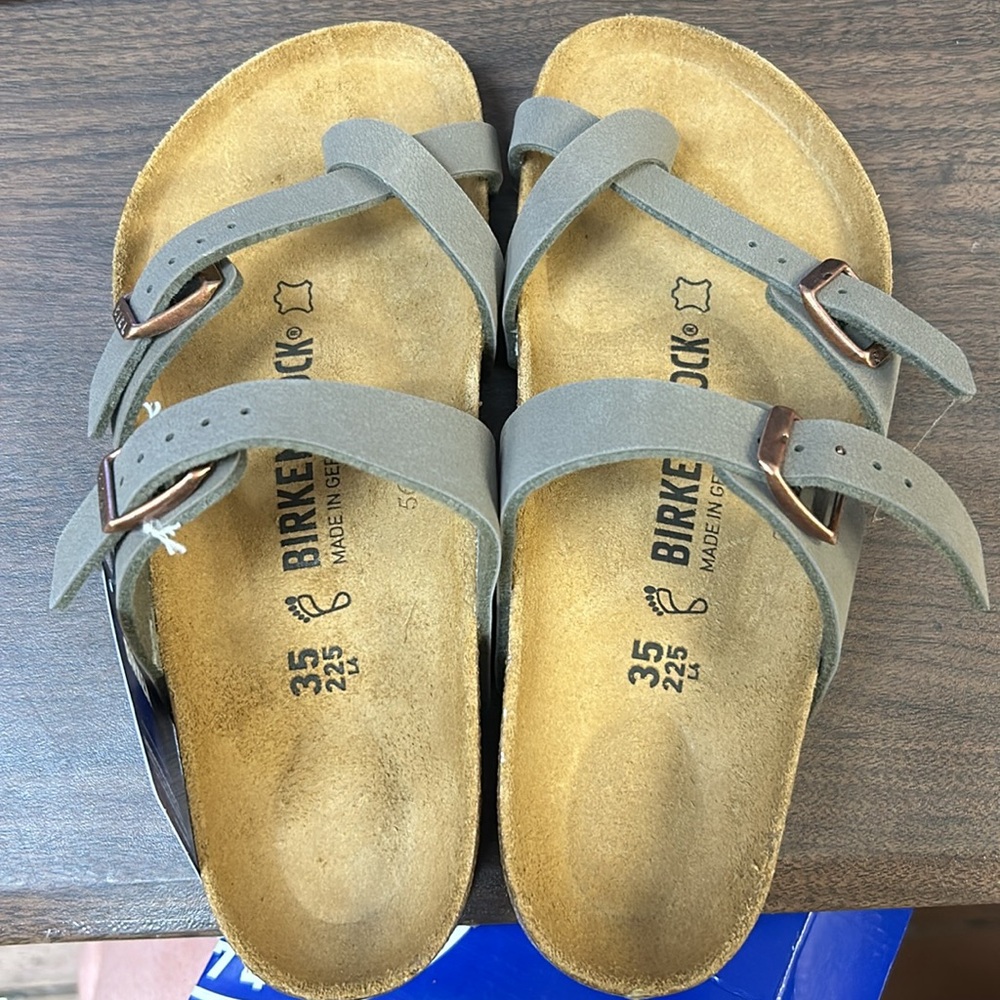 BIRKENSTOCK Mayari Sandals Stone - Picture 3 of 8